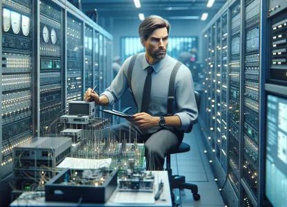 Bild som illustrerar Kvalitetstekniker-telekommunikation