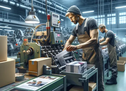 Bild som illustrerar Kuverteringsmaskinskötare