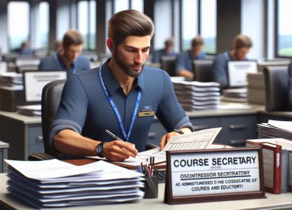 Bild som illustrerar Kurssekreterare