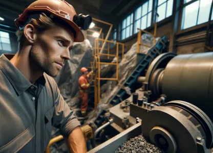 Bild som illustrerar Kulkvarnskötare-malmanrikning