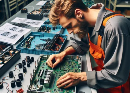 Bild som illustrerar Kretskortsmontör