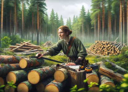 Bild som illustrerar Kontrollmätare-virke