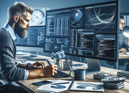 Bild som illustrerar Konsult-data-databasutveckling