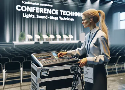 Bild som illustrerar Konferenstekniker