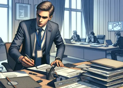 Bild som illustrerar Kommittesekreterare