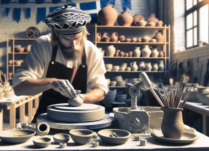 Bild som illustrerar Keramiker-konstnär