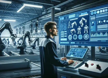 Bild som illustrerar Industrirobotoperatör