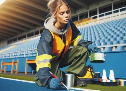 Bild som illustrerar Idrottsplatsarbetare