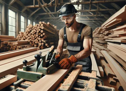 Bild som illustrerar Hyvlare-sågverk