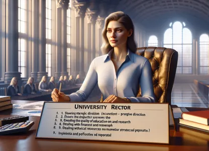 Bild som illustrerar Högskolerektor