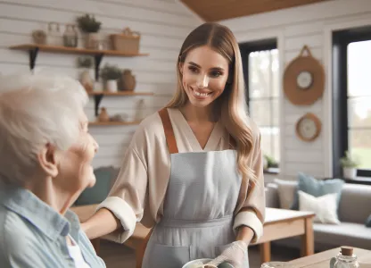 Bild som illustrerar Hemtjänstbiträde