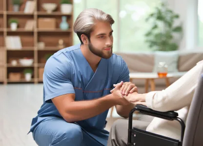 Bild som illustrerar Habiliteringsassistent-vårdbiträde