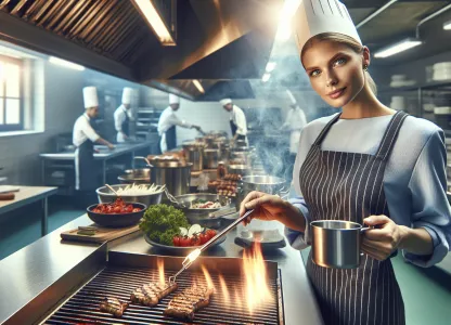 Bild som illustrerar Grillkock-hotell-restaurang-storhushåll