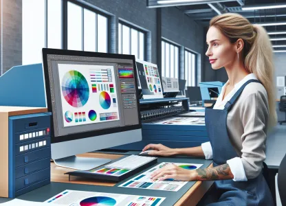 Bild som illustrerar Grafiker-prepress