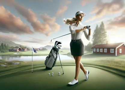 Bild som illustrerar Golfinstruktör-friskvård