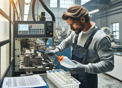 Bild som illustrerar Formsprutställare