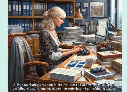 Bild som illustrerar Förlagsassistent