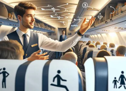 Bild som illustrerar Flygsteward