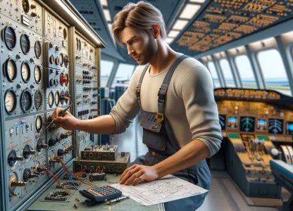 Bild som illustrerar Flyginstrumentmekaniker