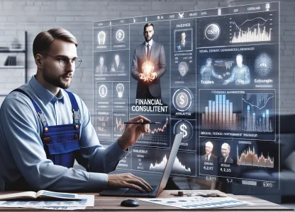 Bild som illustrerar Finanskonsult