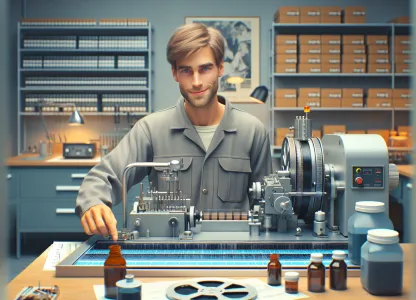 Bild som illustrerar Filmtekniker-framkallning-kopiering