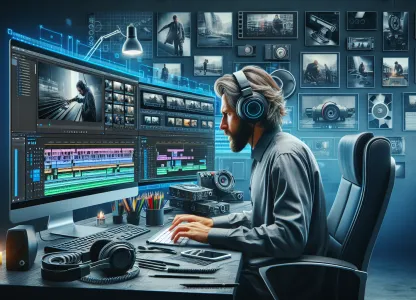 Image that illustrates Film Editor: A Creative Profession with Varied Salaries