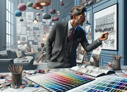 Image that illustrates Introduction to Color Consultant, Interior Design