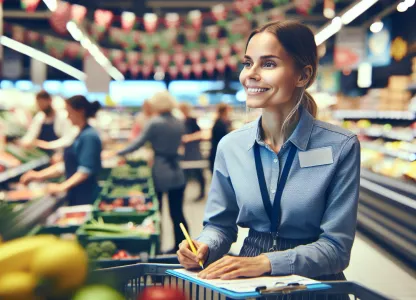 Image that illustrates Salary and Working Conditions for Retail Sales Assistants in the Supermarket Sector