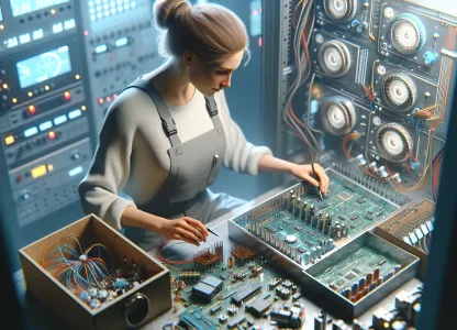 Image that illustrates Electronics Assembler, Repair – a closer look at the profession