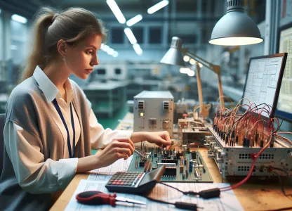 Bild som illustrerar Elektronikingenjör-högskoleingenjör