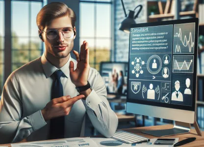 Bild som illustrerar Dövkonsulent