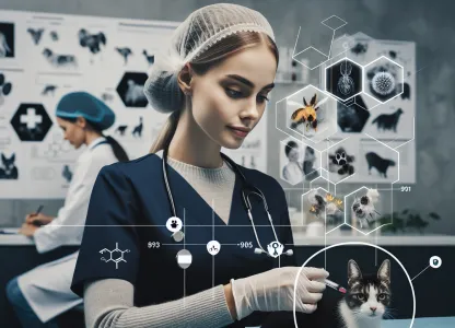 Bild som illustrerar Djurhälsoveterinär