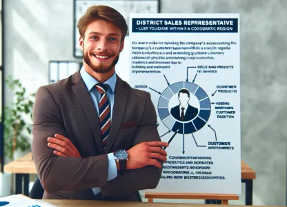 Bild som illustrerar Distriktsrepresentant-försäljning