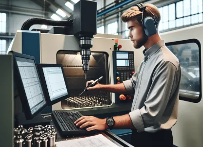 Bild som illustrerar Cnc-svarvare-metall