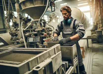 Bild som illustrerar Cementbrännare