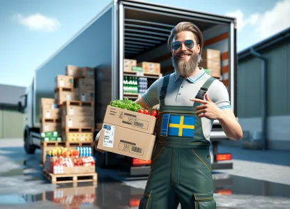 Bild som illustrerar Cateringarbetare-distributör