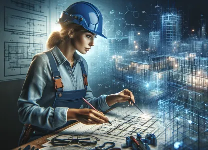 Bild som illustrerar Byggnadstekniker