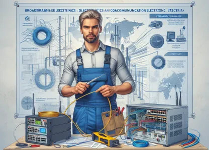 Bild som illustrerar Bredbandsinstallatör