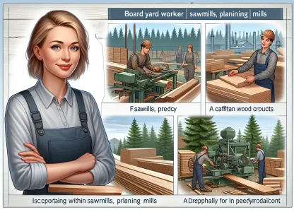 Bild som illustrerar Brädgårdsarbetare