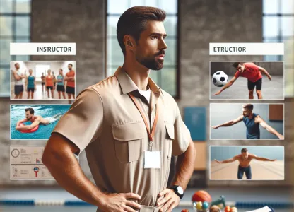 Bild som illustrerar Idrottsinstruktör