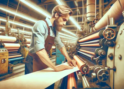 Bild som illustrerar Rullare-textilindustri