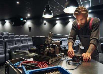 Image that illustrates Introduction to the profession of Cinema Technician