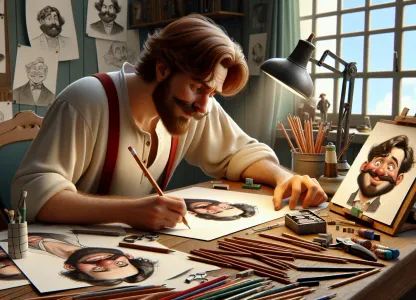 Bild som illustrerar Karikatyrtecknare