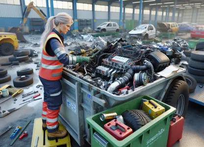 Bild som illustrerar Bilskrotare
