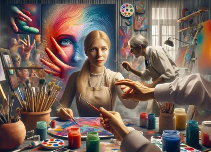 Bild som illustrerar Bildterapeut