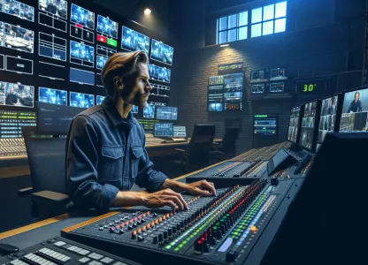 Image that illustrates Salary and Working Conditions for Video Mixer