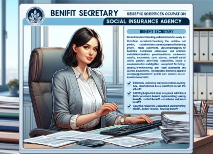 Image that illustrates Introduction to the profession of Benefits Secretary, Social Insurance Agency