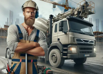 Bild som illustrerar Betongpumpförare