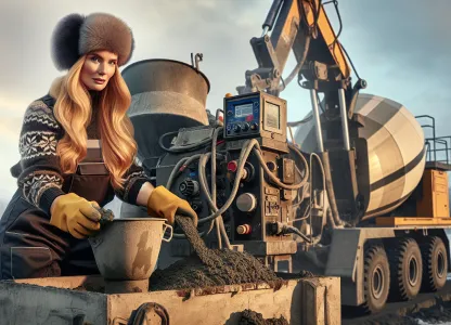 Bild som illustrerar Betongmaskinist