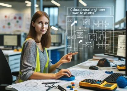 Bild som illustrerar Beräkningsingenjör-(elkraft)-högskoleingenjör